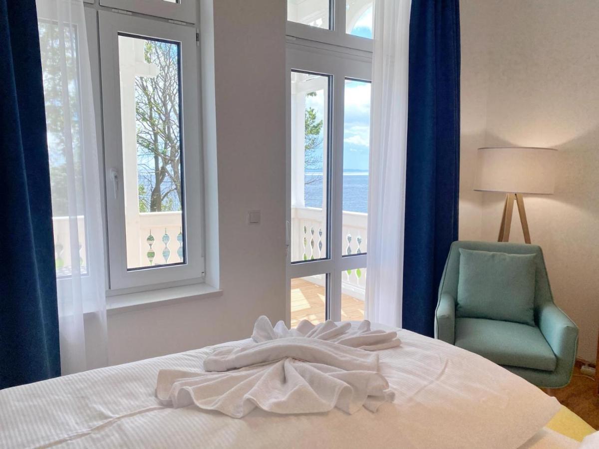 Villa Jenny - Ferienappartement 1 Mit Meerblick ซาสนิทซ์ ภายนอก รูปภาพ